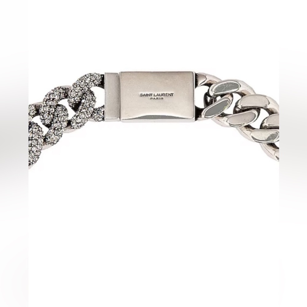 YSL SAINT LAURENT CHOKER NECKLACE - Picture 8 of 8